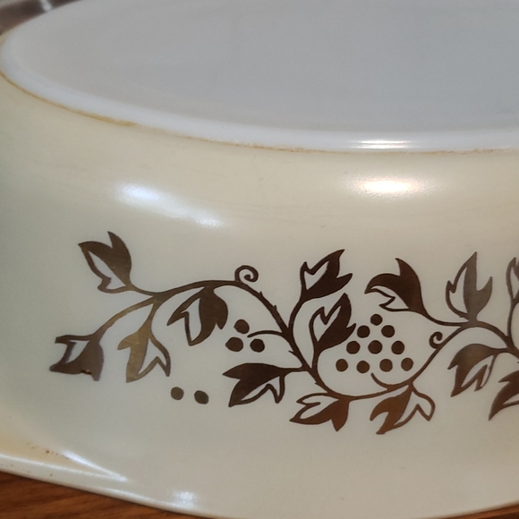 PYREX VINTAGE 1959 PROMOTIONAL GOLDEN GRAPES CASSE - Picture 7 of 7